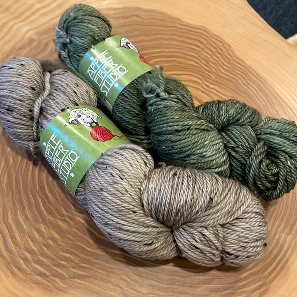 Apple Fiber Studio Worsted Yarn